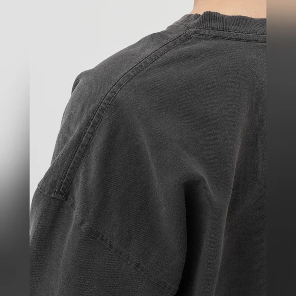 Joah Brown Dark Gray Long Sleeve Tee - Picture 4 of 12